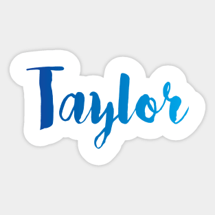 Taylor Sticker